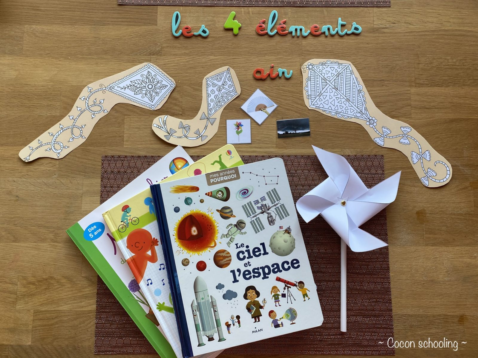 Thème: Les 4 éléments – Cocon-Schooling