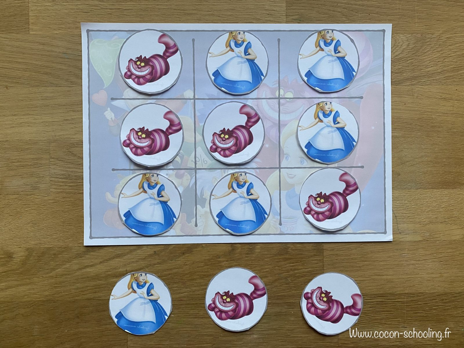 Thème: Alice au pays des merveilles – Cocon-Schooling