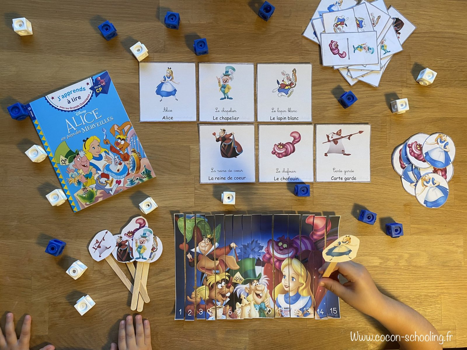 Thème: Alice au pays des merveilles – Cocon-Schooling