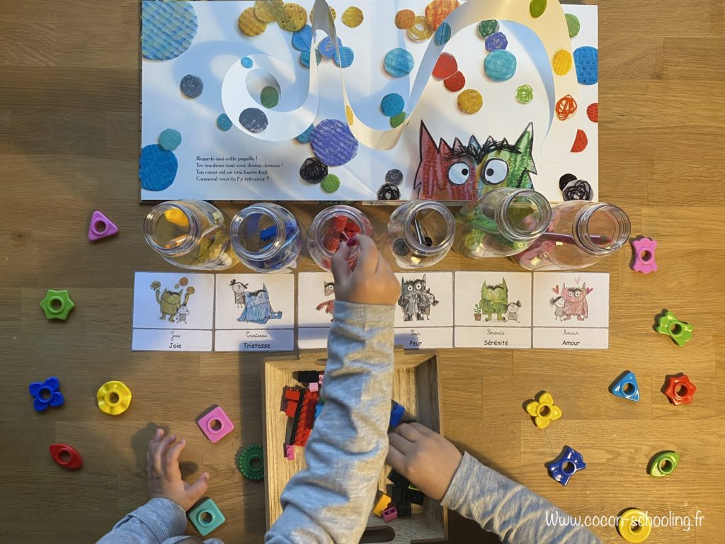 Mes émotions Montessori - Avec 1 feutre effaçable - Album - De 3 - 6 ans